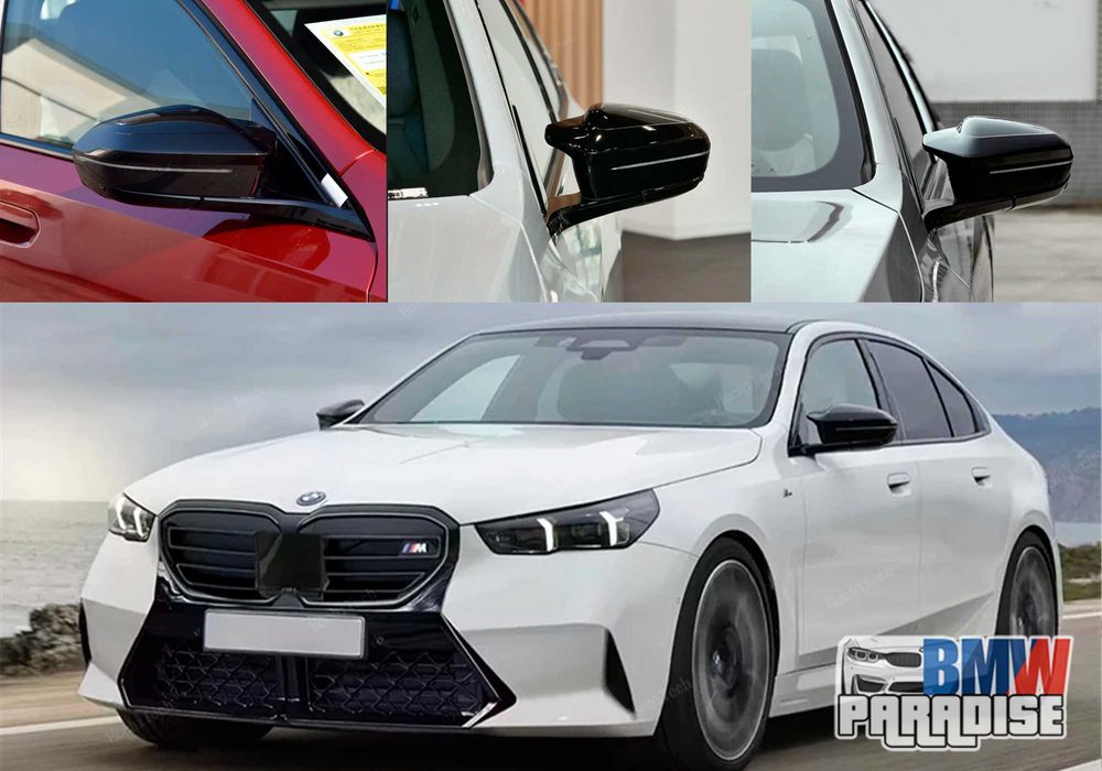 ТОП ЦЕНА! Накладка на зеркала M-Perfomance BMW I5 I7 G60 G61 G70 G90