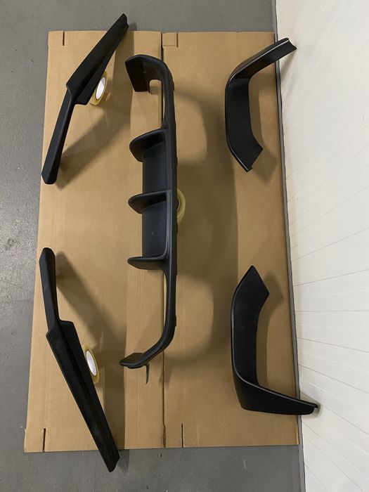 LIP SPOILER SPLITTERS DIFUSOR ABA PALA Avental LÁBIO M3 M4 F80 F82 F83 M PERFORMANCE AC SHENITZER NOVO