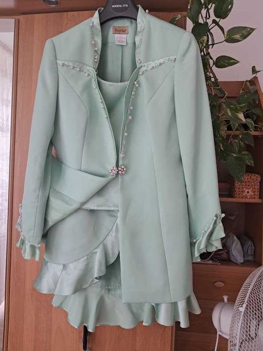 Żakiet ze spódnicą damski