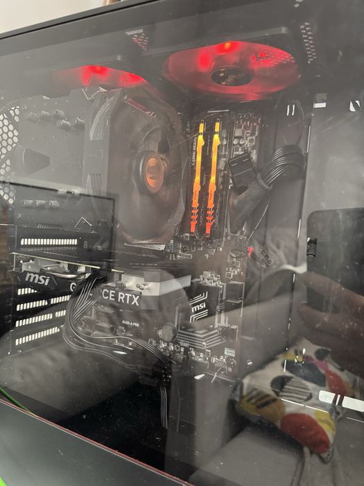 Komputer gamingowy  idealny na komunie ,Ryzen 3600, 32ddr4 3200 , rtx 4060ti z monitorem Acer