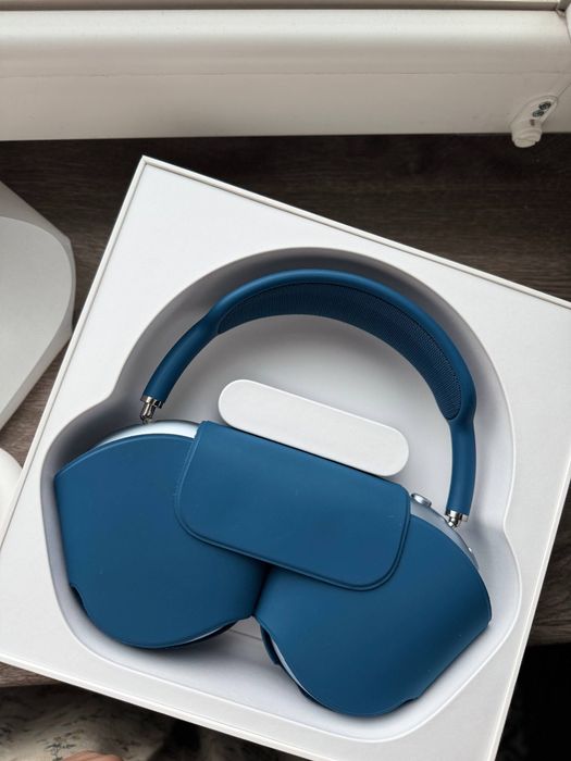 AirPods Max (Sky Blue z niebieskim pałąkiem) – oryginalne