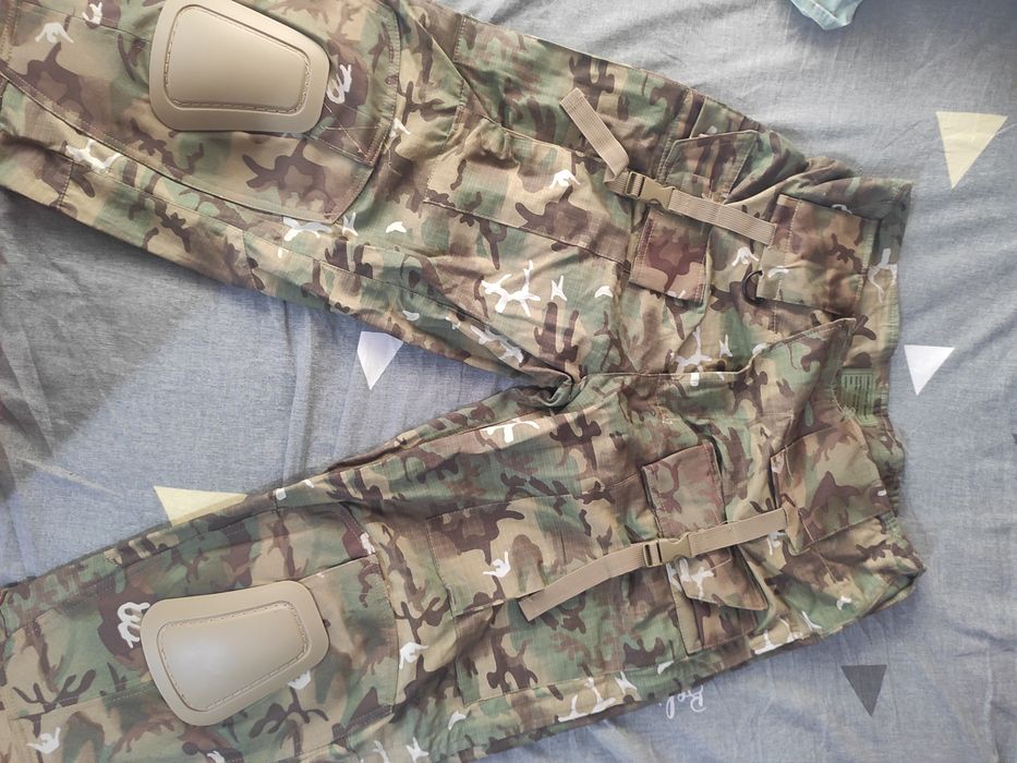 Тактичні брюки Sturm Mil-Tec Warrior Combat Pants ARID-Woodland M