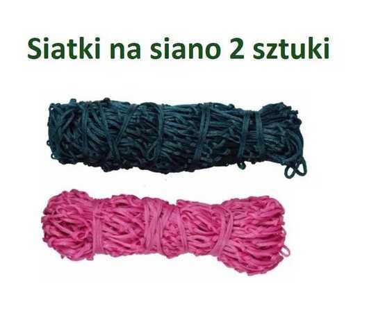 Siatka na siano 2 sztuki