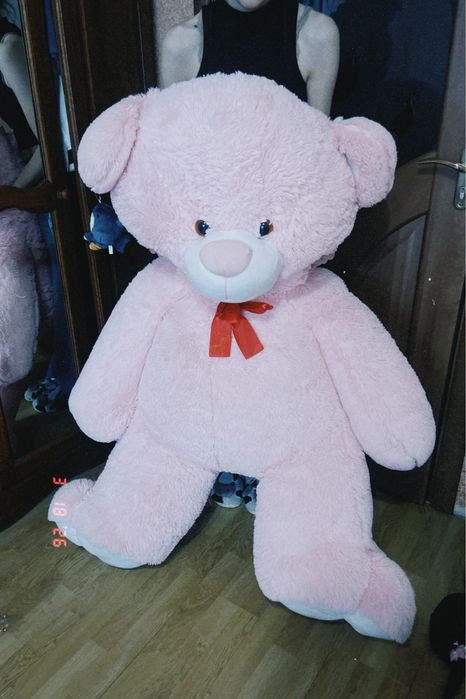 Великий плюшевий ведмідь ведмедик іграшка велика подарунок
