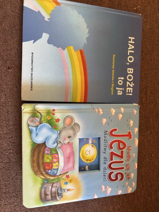 Zestaw ksiazek Jezus modlitwy dla dzieci Halo Boze +GRATIS