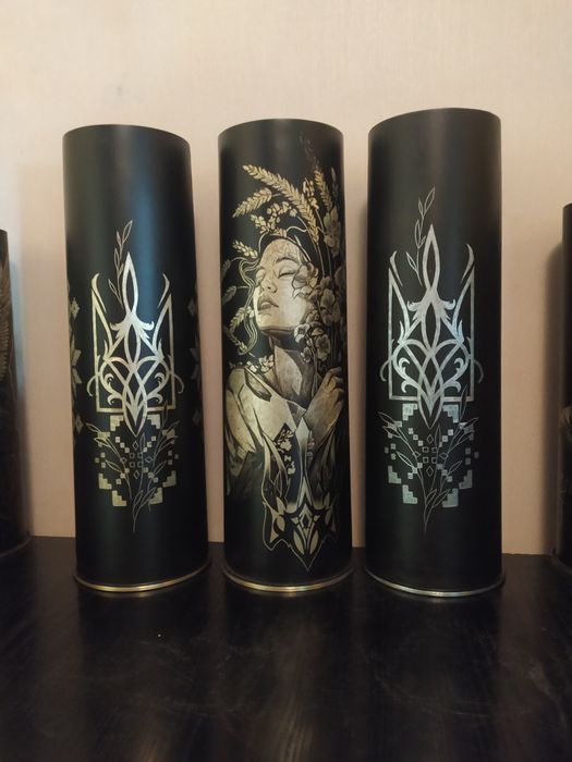 Сувенірна 122 латунна гільза на подарунок чи аукціон