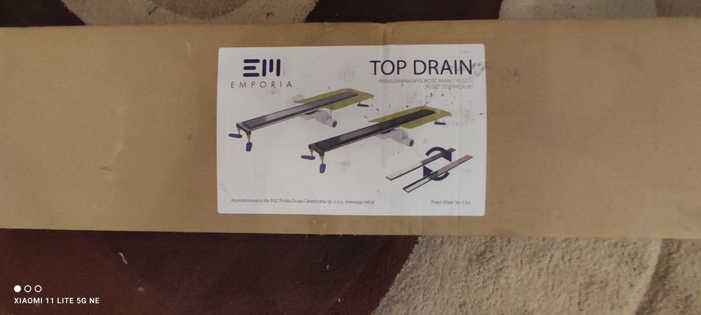 Odpływ liniowy Empiria Top Drain 700