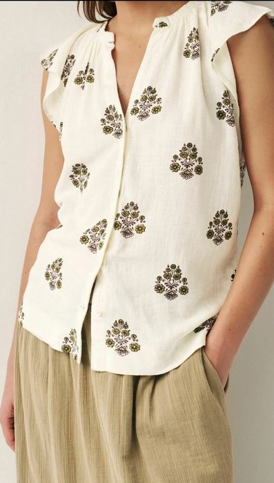 Bluzka z lnem Next roz 38