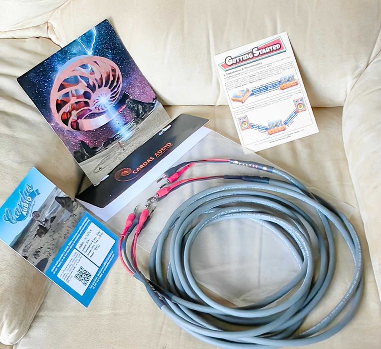 Przewody Głośnikowe 3m Cardas 101 Oryginalna Konfekcja USA Jak Nowe