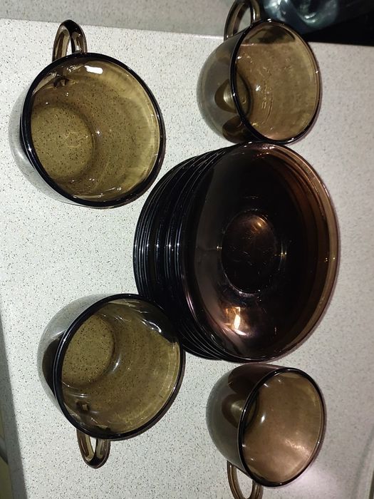 Serwis zestaw Filiżanki do kawy Filiżanka +spodeczek FRANCE 12szt=26zł