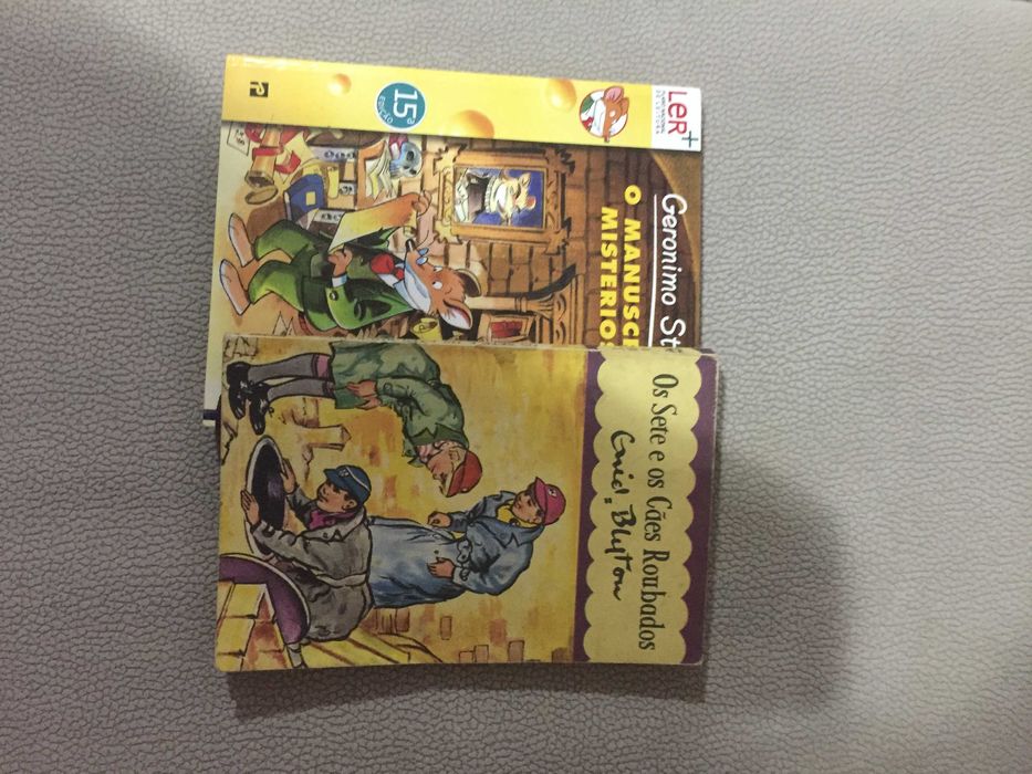 Livro Geronimo Stilton "O manuscrito misterioso"(como novo) com oferta