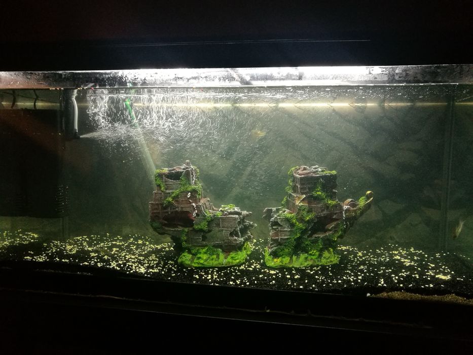 Barco decorativo para aquário