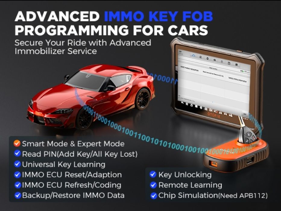 • Autel OTOFIX IM1 Programação de chaves / Diagnóstico completo
