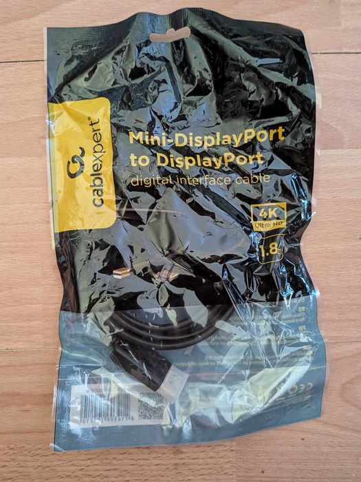 Moni-display port kabel nowy 1,8 m