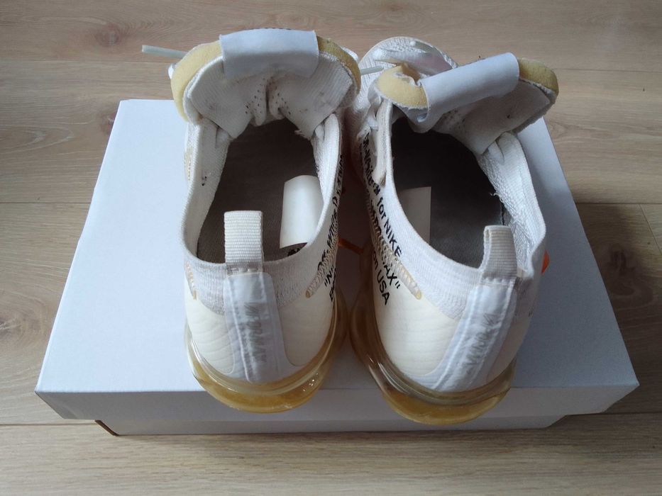 Buty Nike air max vapormax off white 38