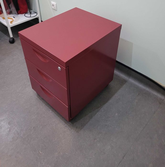 Bloco gavetas profissional em chapa de aço laminado como NOVO