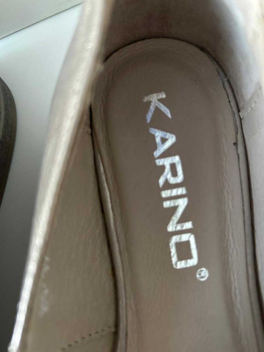 NOWE!!! Złote baleriny Karino r.37