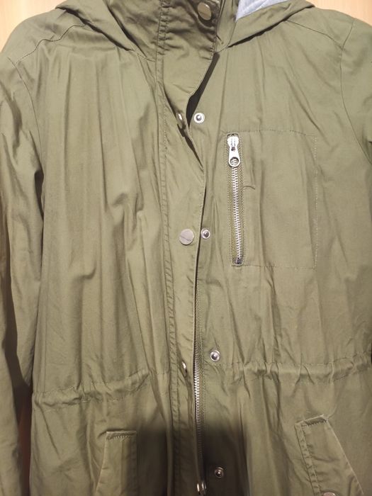 Kurtka parka khaki