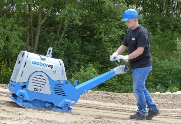 Zagęszczarka dwu kierunkowa WEBER CR7 CCD 2.0 Silnik Hatz