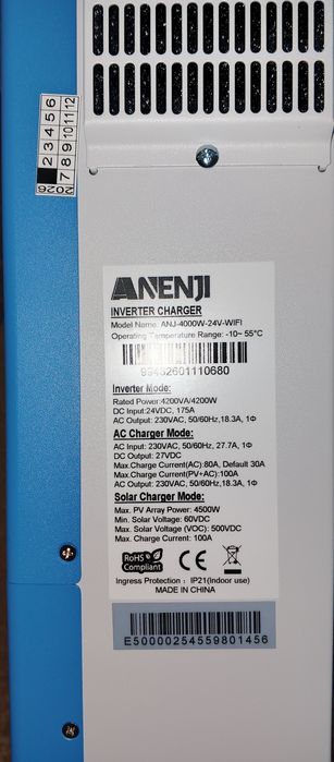 Гибридный инвертор 6.2 квт. - 19400 грн та 4 кВт.-15000 грн