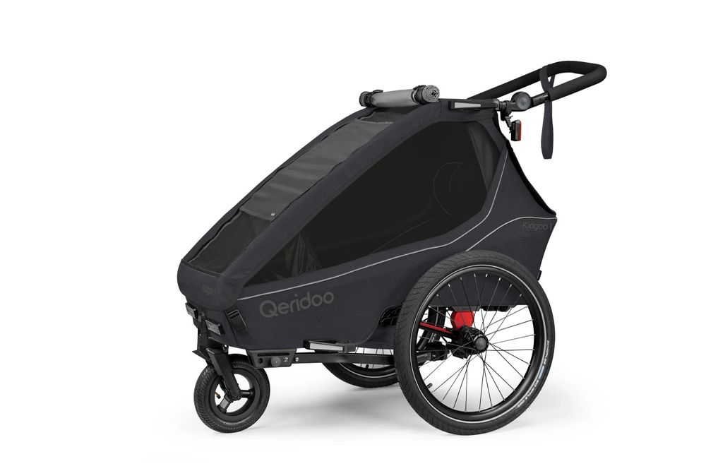 Qeridoo Kidgoo 1 wozek joggingowy pojedyncza przyczepka rowerowa