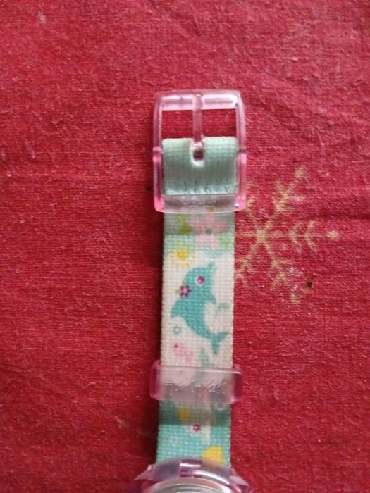 Flik flak Swatch- zepsuty zegarek dzieciecy