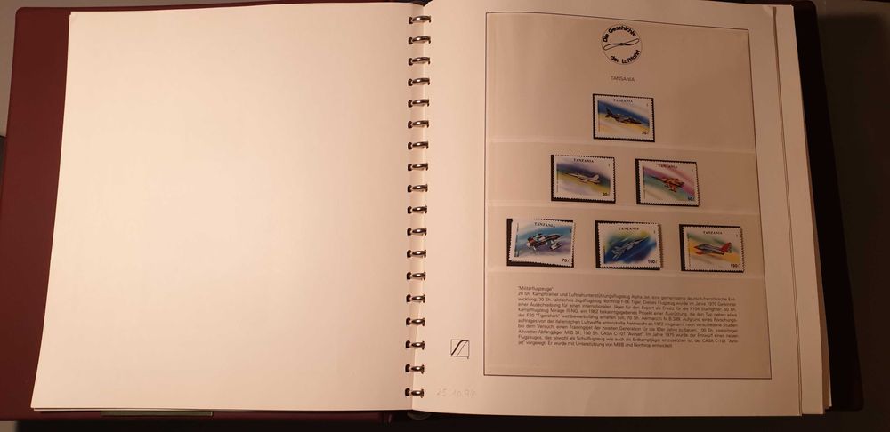 Znaczki pocztowe LOTNICTWO ŚWIAT - 1994/1995