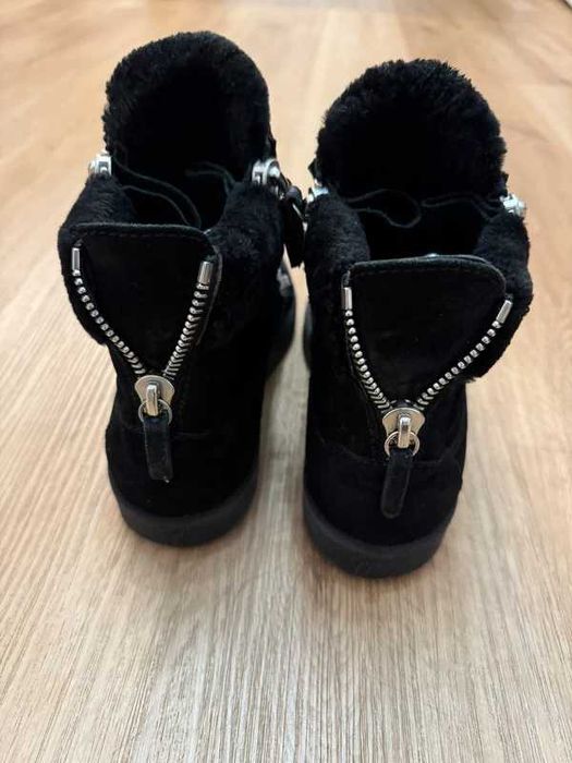 Giuseppe Zanotti Kriss Winter May London 38,5 ocieplane botki sneakers