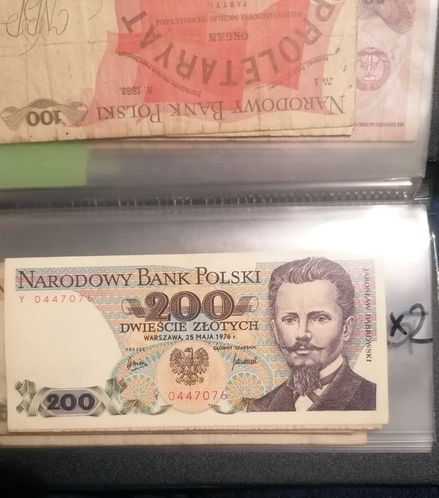 Banknoty polskie 42 sztuki