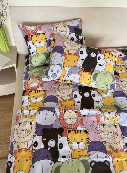 Постільна білизна,постєль,дитяча,підліткова,коти,пес Патрон