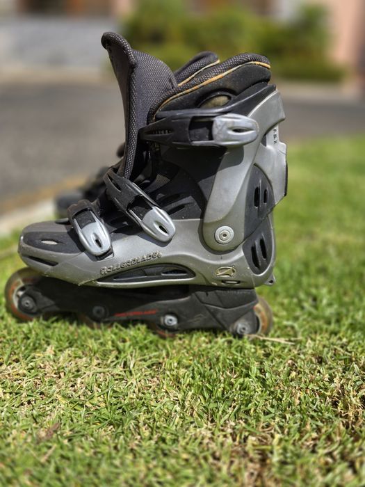 Patins em linha Rollerblade ABT — tamanho 42, ótimo estado