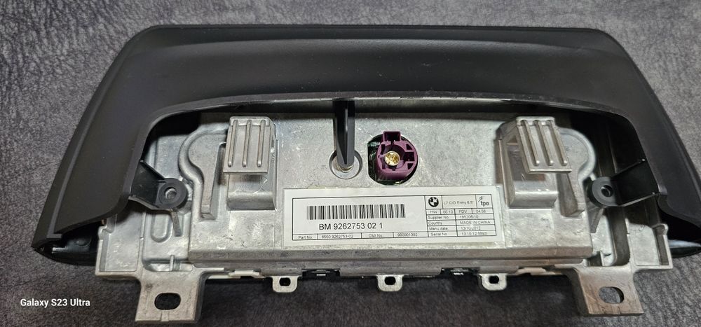 Vendro radio ecra bmw serie de 2012