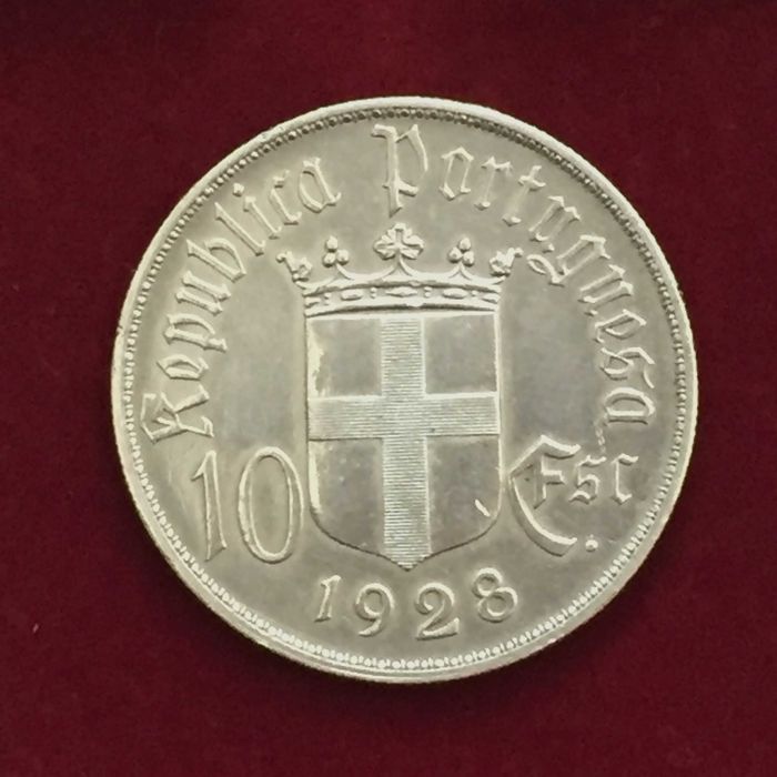 10 Escudos 1928 Batalha de Ourique - prata