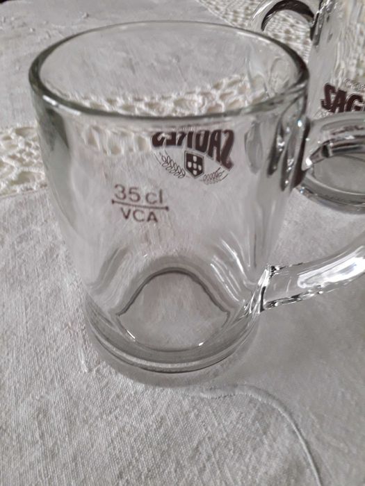 NOVAS 2 Canecas Cerveja Sagres