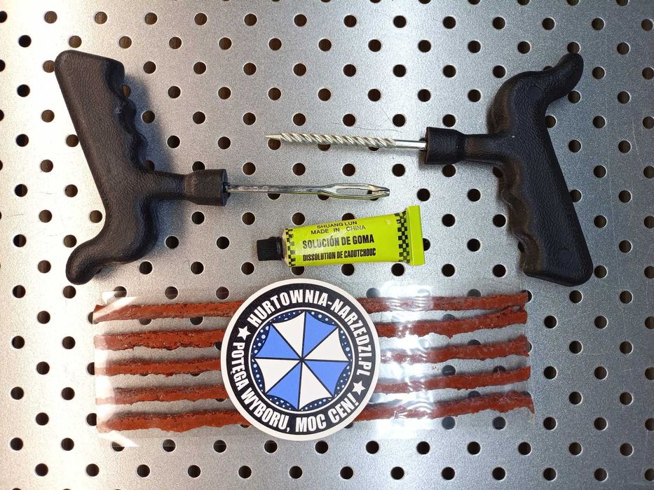 Zestaw naprawczy do opon naprawy opon, koła, ogumienia, opony