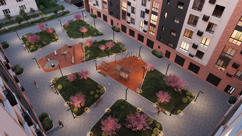 1 кімнатна квартира в сучасному комплексі. РОЗТЕРМІНУВАННЯ 3 роки.