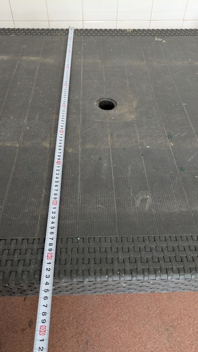 Mesa do jardim preta