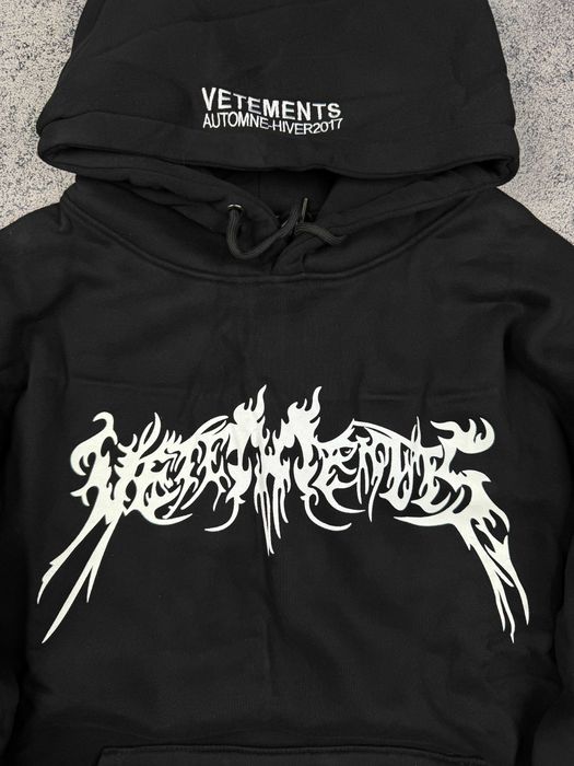 トップス vetements black foodie opium archive Худи Vetements TFD ветмо оверсайз худі opium erd archive: 1 499