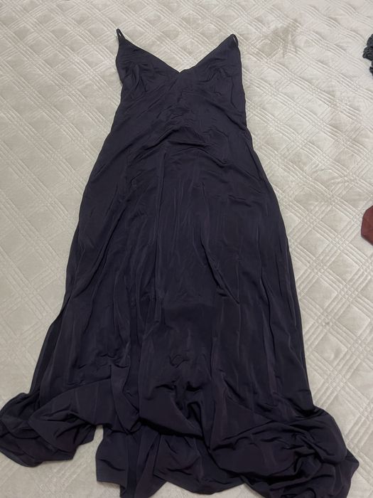 Vestido roxo mango