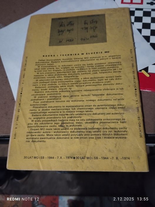 Stary komiks Kapitan Żbik z 1974