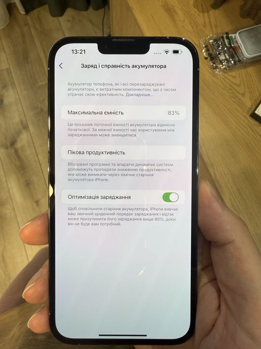 Apple Iphone 13 pro max 128gb sierra blue