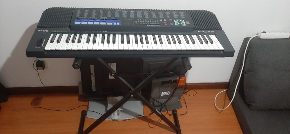 Orgao eletrico a funcionar