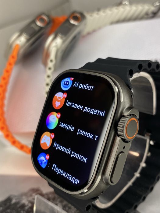 Смарт часы серии Ultra 3 Max AMOLED с интернет функциями Новинка от HK