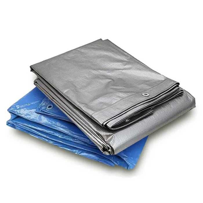 Тент універсальний, Брезент синій/сірий/помаранчевий різні розміри