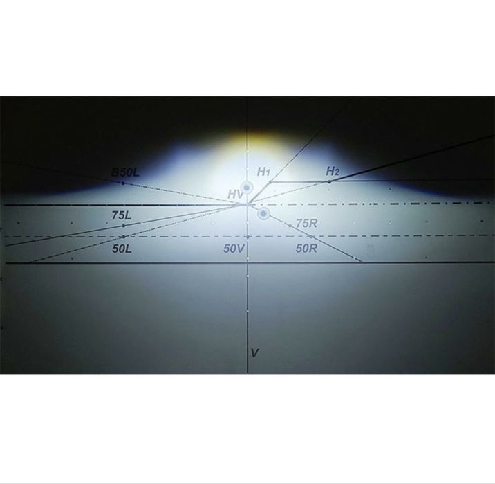 Комплект bi-LED линзы driveX STM-1 3.0" 60W 5500К светодиодные 2 штуки