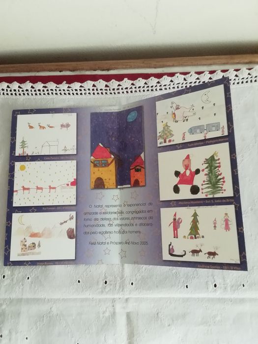 Postal de Natal de 2005, para coleção