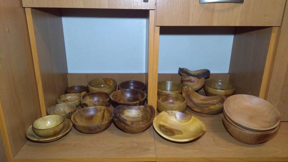 Дерев'яний посуд ручної роботи