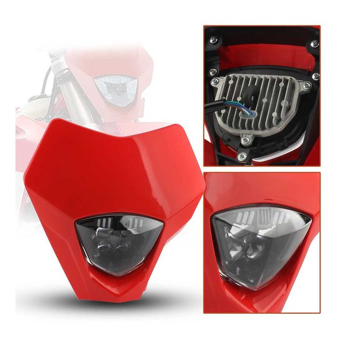 Farol LED para Gas Gas EC 250, 300, 250F e 350F - 2400LM 35W Motocross