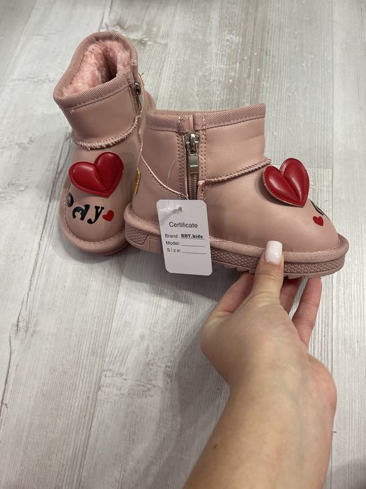 Угги дитячі, угги для дівчинки 26-31рр зимове взуття