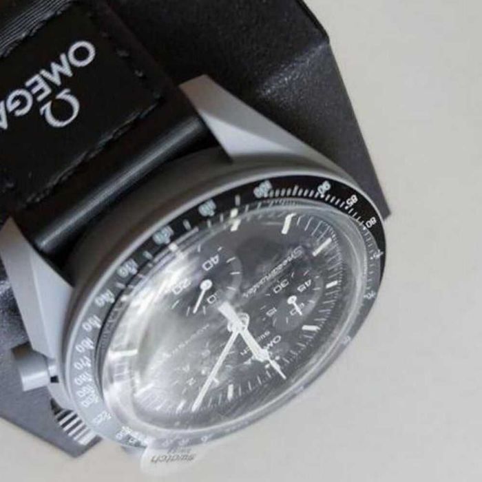 Omega x Swatch Mission Moon SO33M100 - Diamentowy Blask